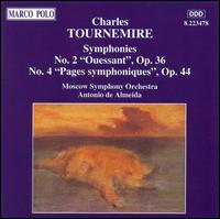 Charles Tournemire: Symphonies Nos. 2 & 4 von Antonio de Almeida