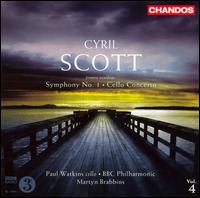Cyril Scott: Symphony No. 1; Cello Concerto von Martyn Brabbins