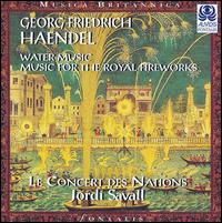 Handel: Water Music; Music for the Royal Fireworks von Jordi Savall