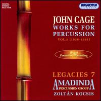 John Cage: Works for Percussion, Vol. 5 von Amadinda Percussion Group