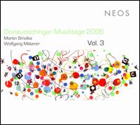 Donaueschinger Musiktage 2006, Vol. 3  von Various Artists