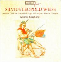 Silvius Leopold Weiss: Suite in C minor; Prelude & Fuga in C; Suite in G von Konrad Junghanel