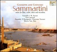 Giuseppe and Giovanni Sammartini: Music for Flute, Violin, Oboe, Recorders von Various Artists