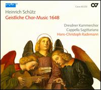 Schütz: Geistliche Chor-Musik, 1648 von Hans-Christoph Rademann