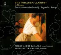 The Romantic Clarinet in Germany von Pierre-Andre Taillard