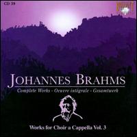 Brahms: Works for Choir a Cappella Vol. 3 von Various Artists