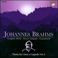 Johannes Brahms: Works for Choir a Cappella, Vol. 6 von Various Artists