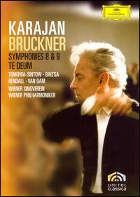 Bruckner: Symphonies Nos. 8 & 9; Te Deum [DVD Video] von Herbert von Karajan