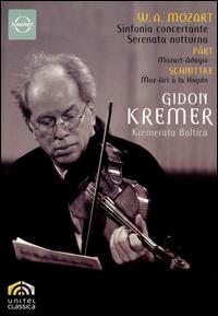 Mozart: Sinfonia concertante; Serenata notturna; Pärt: Mozart-Adagio; Schnittke: Moz-Art à la Haydn [DVD Video] von Gidon Kremer