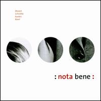 Nota Bene plays Mozart, Schnittke, Kardeis & Ravel von Nota Bene