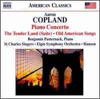 Copland: Piano Concerto; The Tender Land (Suite); Old American Songs von Robert Hanson