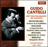 Guido Cantelli Conducts Mussorgsky, Wagner, Roussel & Berlioz von Guido Cantelli