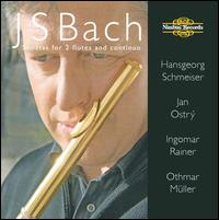 Bach: Sonatas for 2 Flutes and Continuo von Hansgeorg Schmeiser