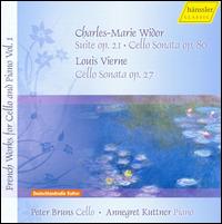 Charles-Marie Widor, Louis Vierne: Cello Sonatas von Peter Bruns