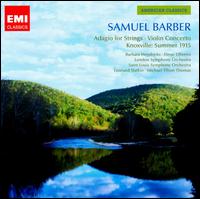 Samuel Barber: Adagio for Strings; Violin Concerto; Knoxville: Summer 1915 von Various Artists