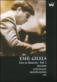 Emil Gilels Live in Moscow, Vol 1 [DVD Video] von Emil Gilels