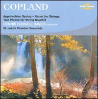 Copland: Appalachian Spring; Nonet for Strings; Two Pieces for String Quartet von Dennis Russell Davies