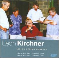 Leon Kirchner: String Quartets Nos. 1-4 von Orion String Quartet