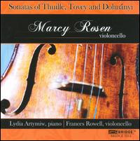 Sonatas of Thuille, Tovey and Dohnányi von Marcy Rosen