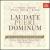 Laudate Pueri Dominum: Music of Piarists in Baroque Bohemia von Capella Regia Praha