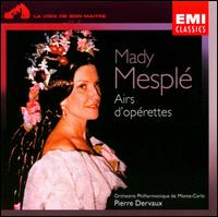 Airs d'opérettes von Mady Mesplé