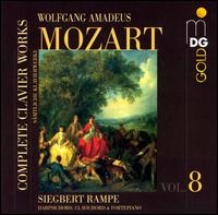 Mozart: Complete Clavier Works, Vol. 8 von Siegbert Rampe