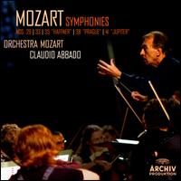 Mozart: Symphonies Nos 29, 33, 35, 38, 41 von Claudio Abbado