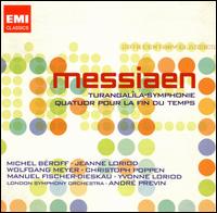 Messiaen: Turangalîla-Symphonie; Quatuor Pour La Fin Du Temps von André Previn