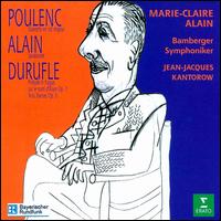 Poulenc: Concerto en Sol Majeur; Alain: Sarabande; Durufle: Prélude & Fugue and Others von Marie-Claire Alain