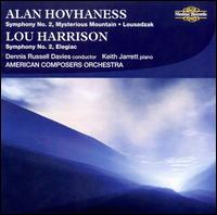 Hovhaness: Symphony No. 2; Mysterious Mountain; Lousadzak; Lou Harrison: Symphony No. 2, Elegiac von Dennis Russell Davies