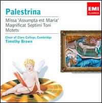 Palestrina: Missa "Assumpta est Maria"; Magnificat Septimi Toni; Motets von Timothy Brown
