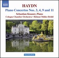Haydn: Piano Concertos Nos. 3, 4, 9 & 11 von Sebastian Knauer