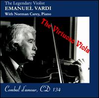 The Virtuoso Viola von Emanuel Vardi