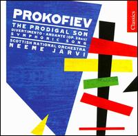 Prokofiev: The Prodigal Son; Divertimento; Symphonic Song von Neeme Järvi