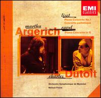 Liszt: Piano Concerto No. 1; Concerto pathétique; Ravel: Piano Concerto in G von Martha Argerich