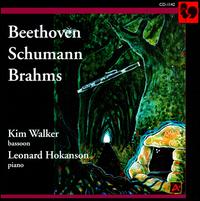 Beethoven, Schumann, Brahms von Kim Walker