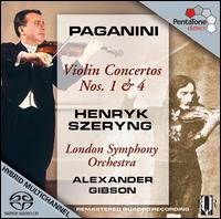Paganini: Violin Concertos Nos. 1 & 4  von Henryk Szeryng