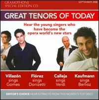 Great Tenors of Today [Gramophone Special Edition CD] von Various Artists