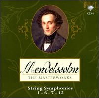 Mendelssohn: String Symphonies Nos. 1, 6, 7, 12 von Nieuw Sinfonietta Amsterdam