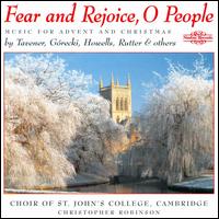 Fear and Rejoice, O People.. von Choir of Saint John College