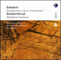 Schubert: Symphonies Nos. 3 & 8; Liszt: Wanderer-Fantasie von Kurt Masur