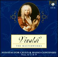 Vivaldi: Sonatas for Cello & Basso Continuo, Nos. 6-9 von Jaap ter Linden