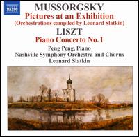 Mussorgsky: Pictures at an Exhibition; Liszt: Piano Concerto No. 1 von Leonard Slatkin