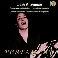 Licia Albanese sings Tchaikovsky, Villa-Lobos, Puccini, Leoncavallo, Etc. von Licia Albanese