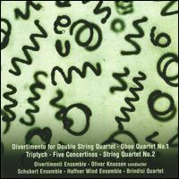 Colin Matthews: Divertimento; Oboe Quartet No. 1; Triptych; Five Concertinos; String Quartet No. 2 von Various Artists