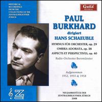 Paul Burkhard dirigiert Hans Schaeuble von Paul Burkhard