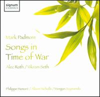 Alec Roth: Songs in Time of War von Mark Padmore