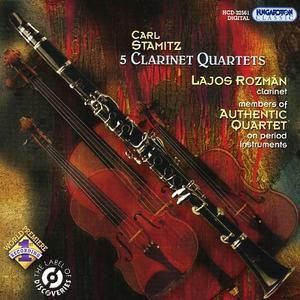 Carl Stamitz: 5 Clarinet Quartets von Lajos Rozmán