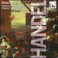 Handel: Arias for Senesino, Montagnana, Cuzzoni, Duranstanti von Nicholas McGegan