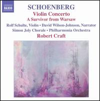 Schoenberg: Violin Concerto; A Survivor from Warsaw von Robert Craft